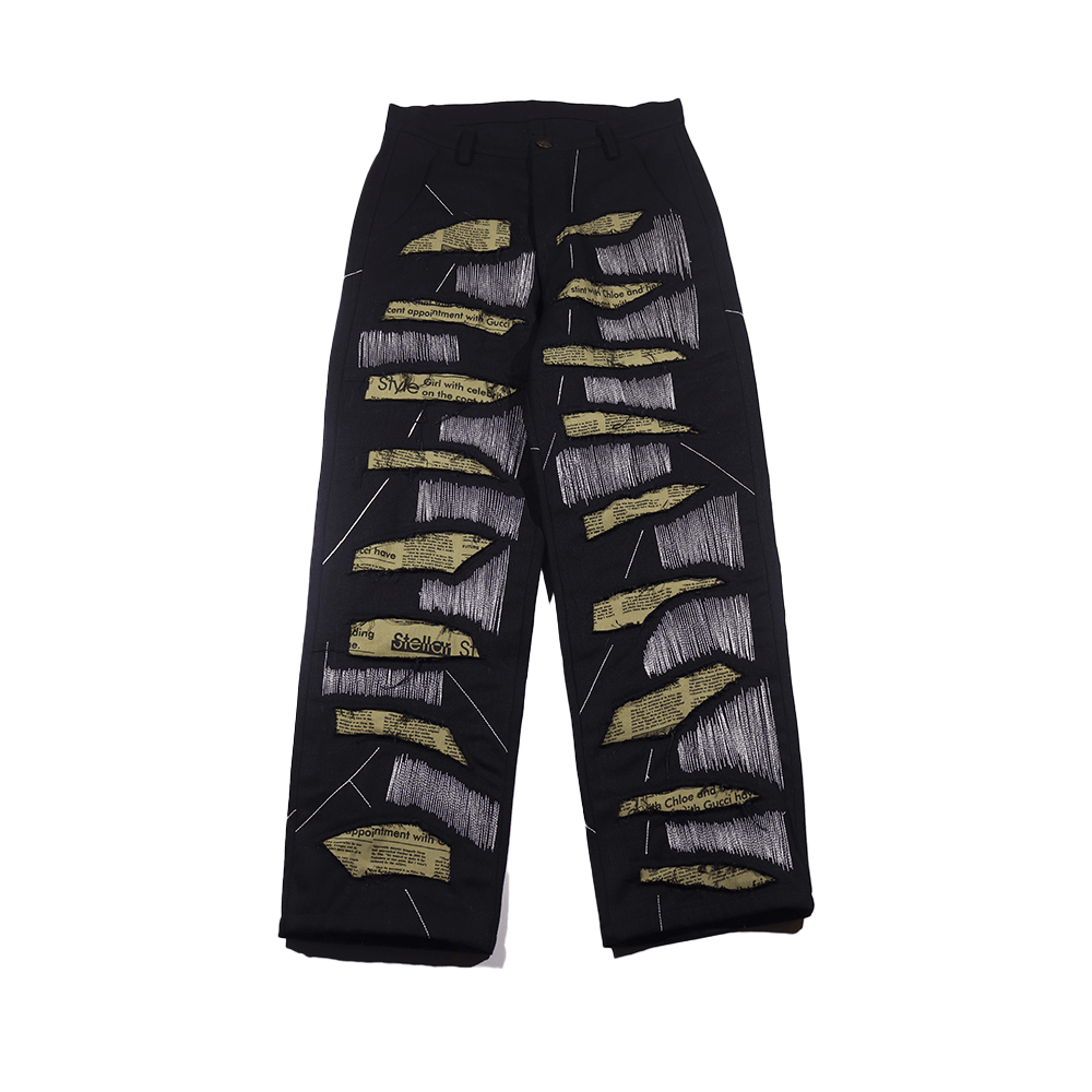 Black Ripped Jeans - ProjektStreet®