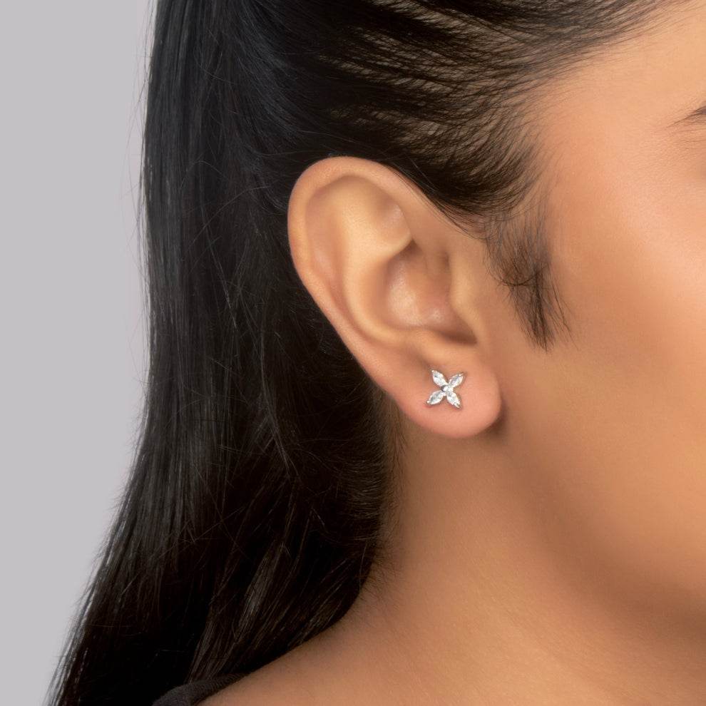 Iced Flower Earring - ProjektStreet®