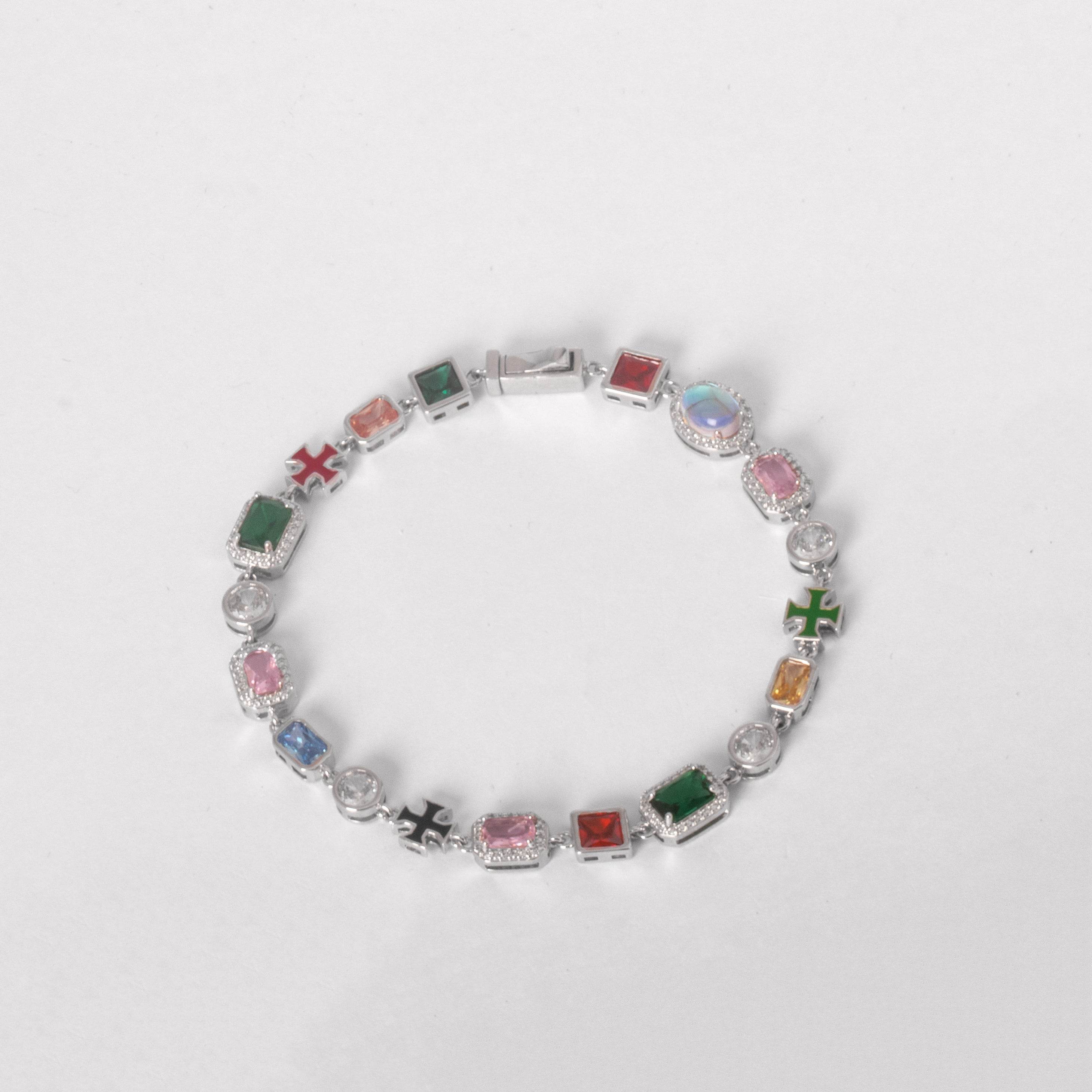 Iced Motif Multi-gemstone - ProjektStreet®