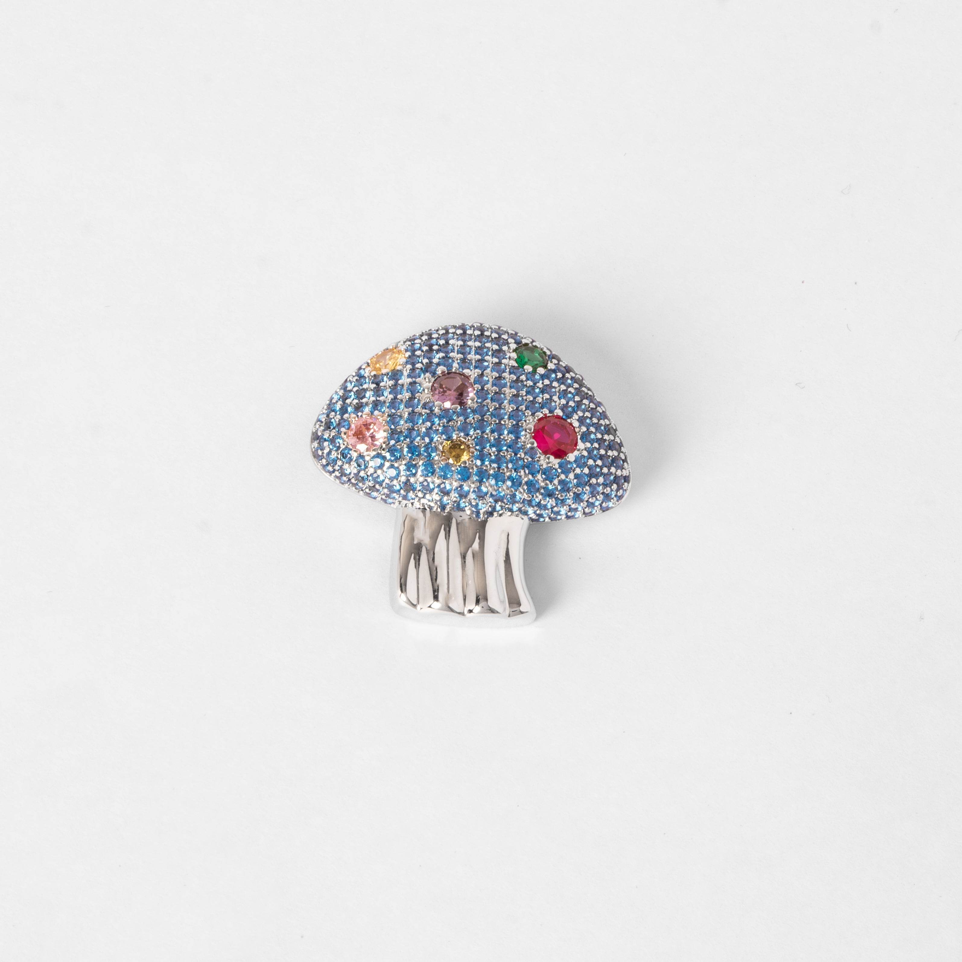 Iced Magic Mushroom Pendant - ProjektStreet®