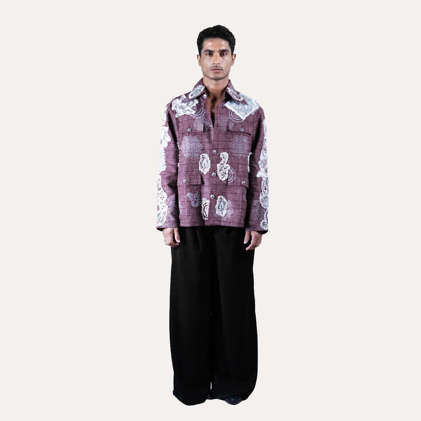 Patchwork Shacket