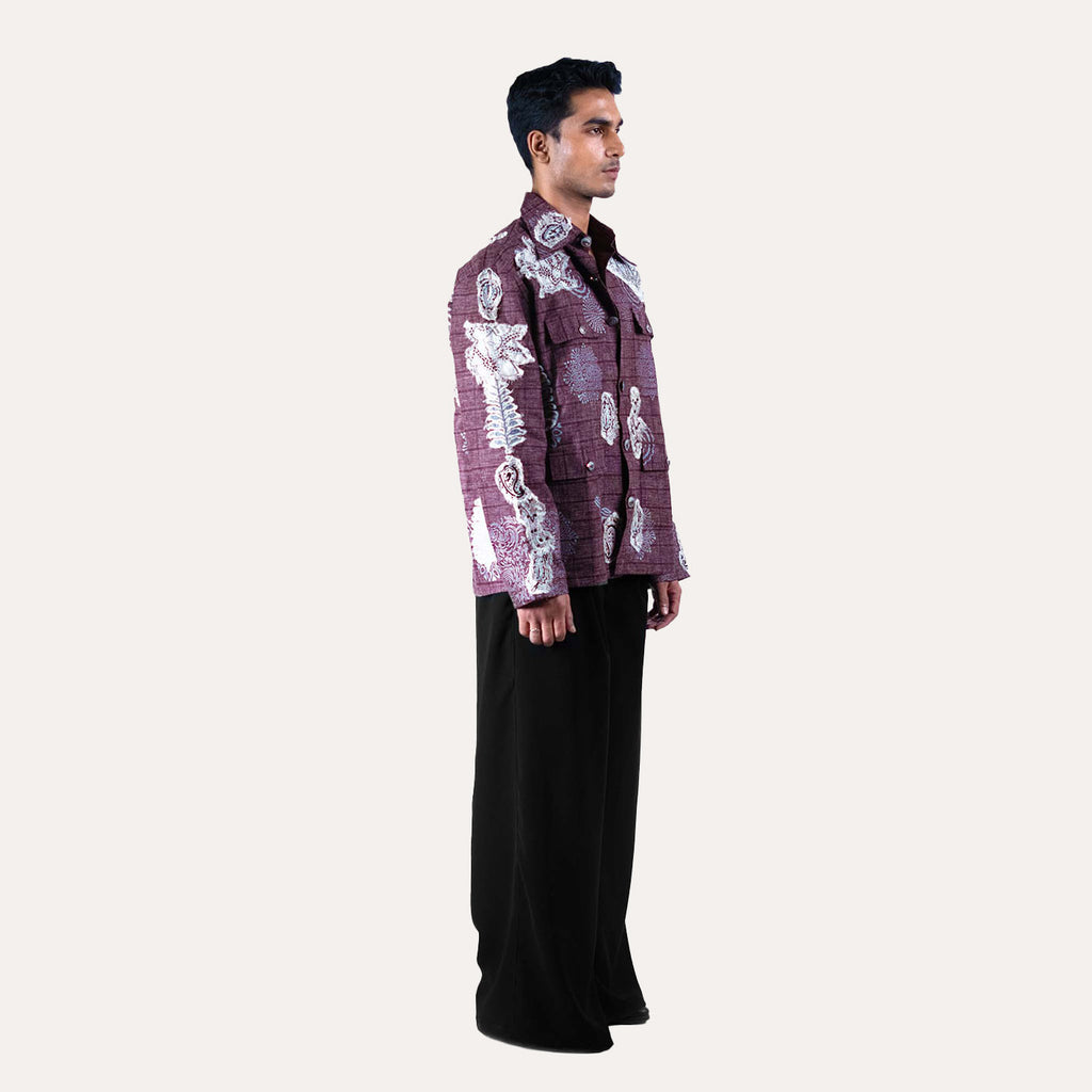 Patchwork Shacket