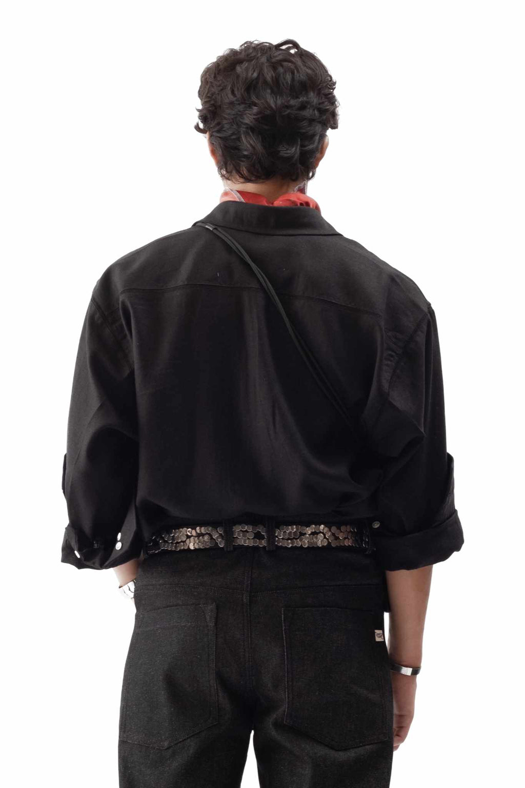 Applique Linen Shirt