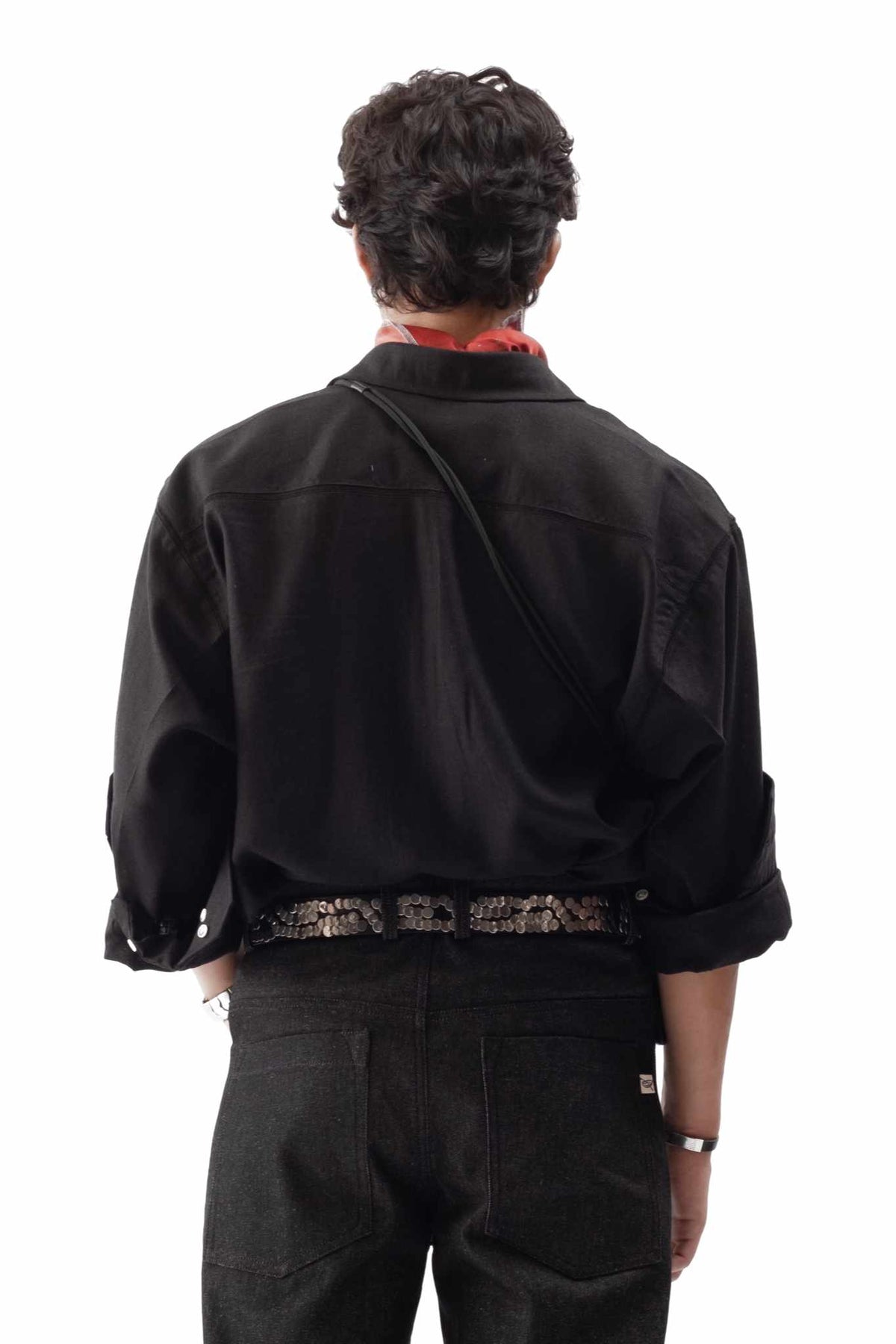 Applique Linen Shirt