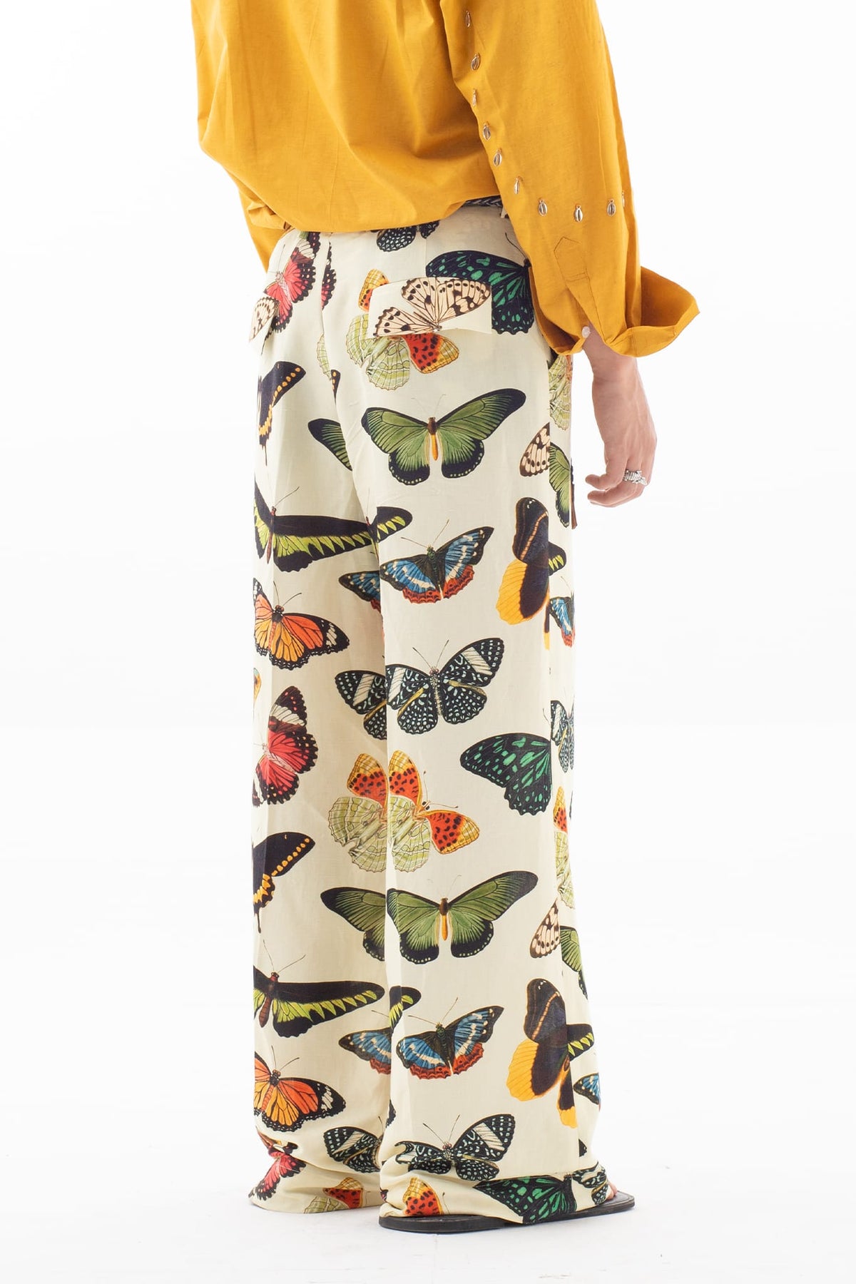Butterflies Linen Pants