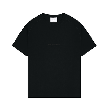 Mock T-shirt - Black