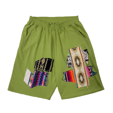 Artistic Stitched Shorts