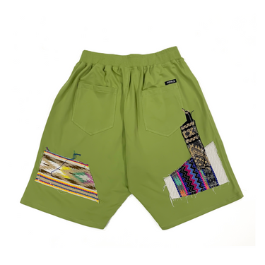 Artistic Stitched Shorts