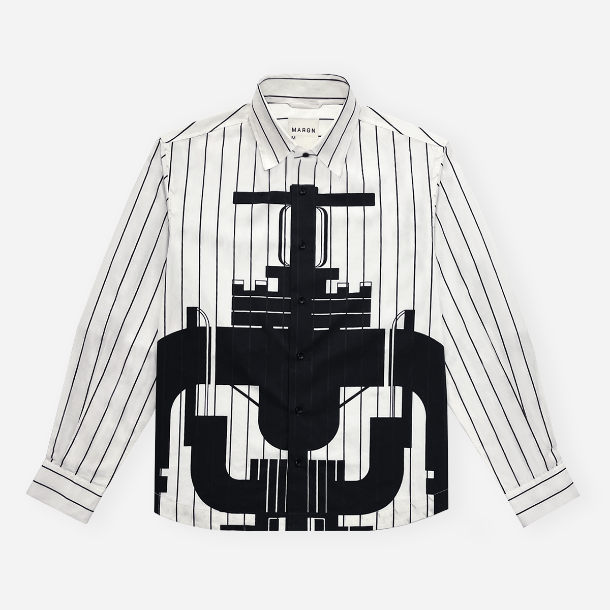 Gate Valve Off White Shirt