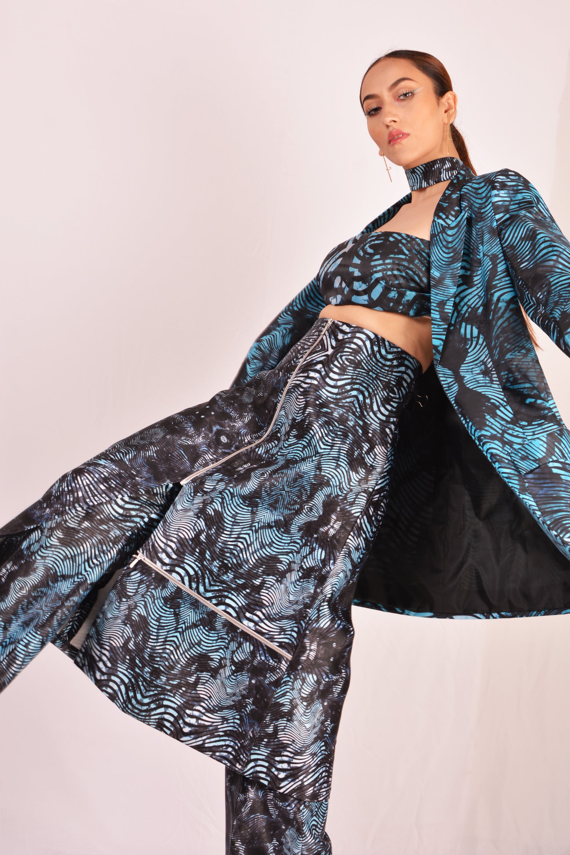 Electric Wave Skirt