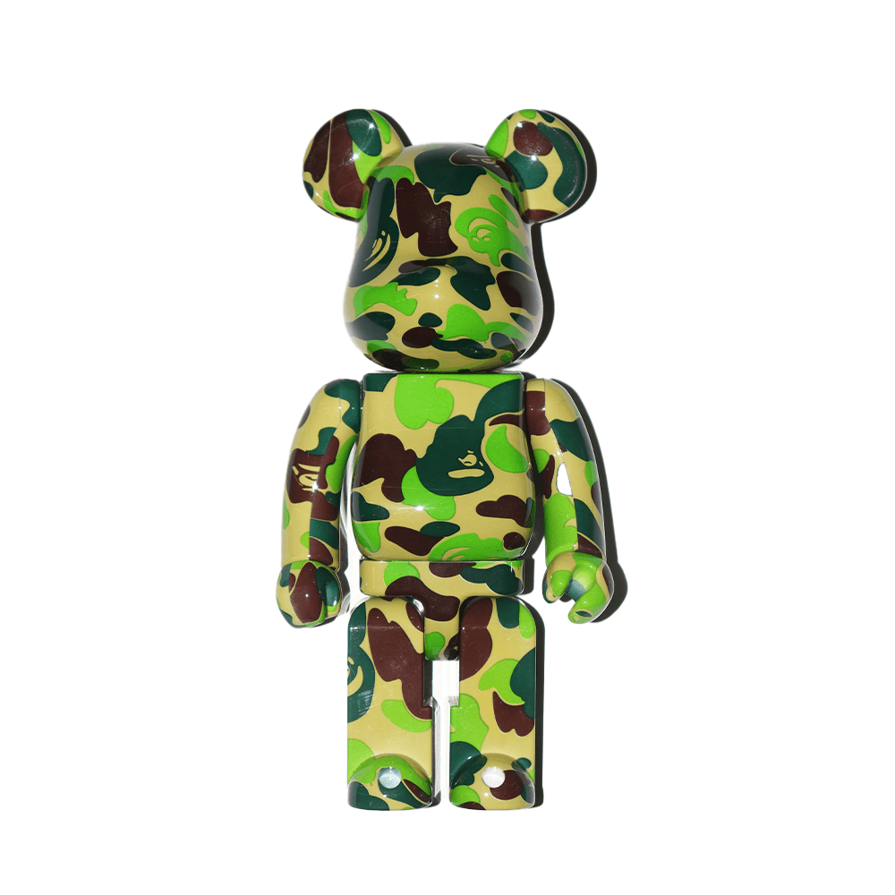 Bearbrick Bape Logo MEDICOM TOY: BE@RBRICK Bape Camo Shark 400