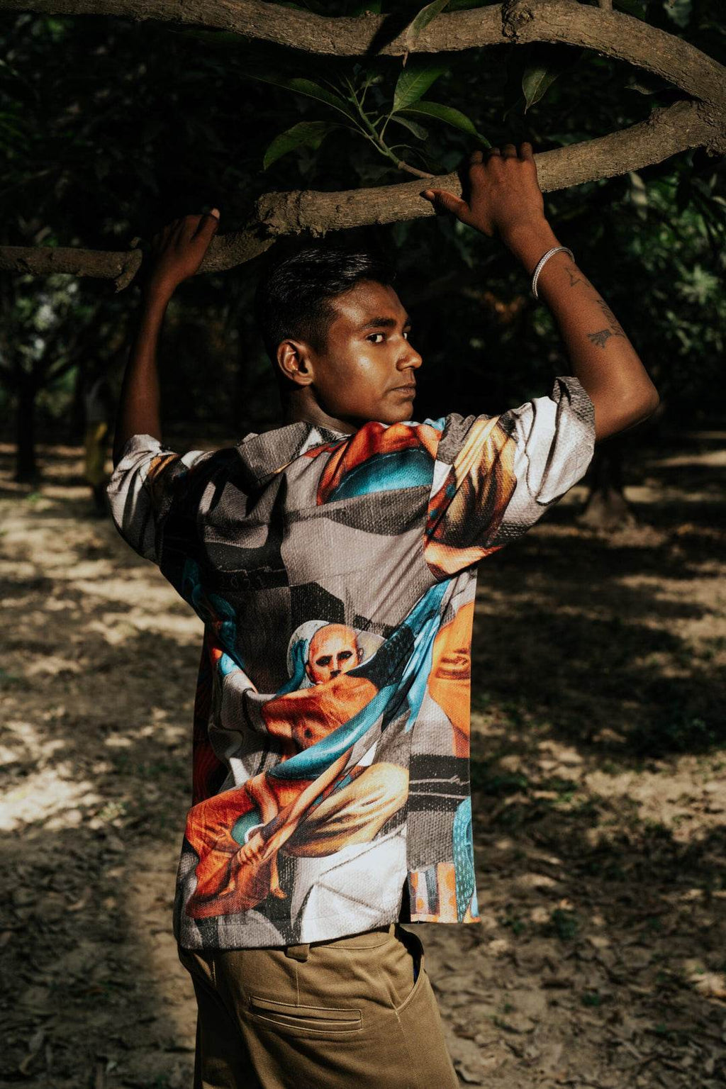 Sameera Sardana x Zero Tolerance Greyscale Cuban Shirt - ProjektStreet®