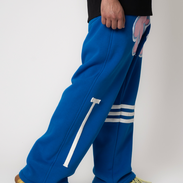 Blue Bubblegum Joggers