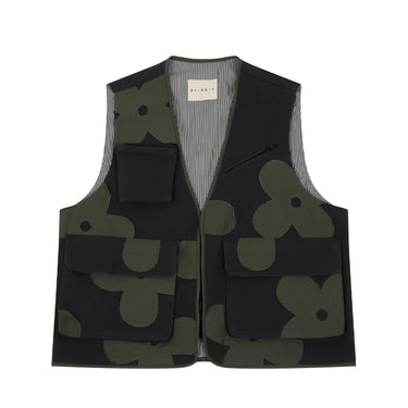 Floral Appliqué Gilet