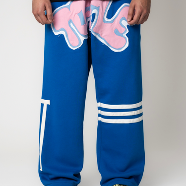 Blue Bubblegum Joggers