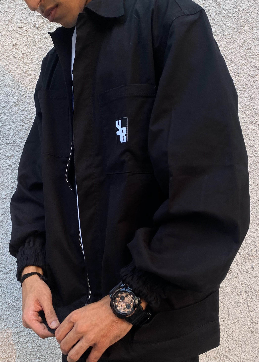 MISPLACED UTILITY JACKET IN BLACK - ProjektStreet®