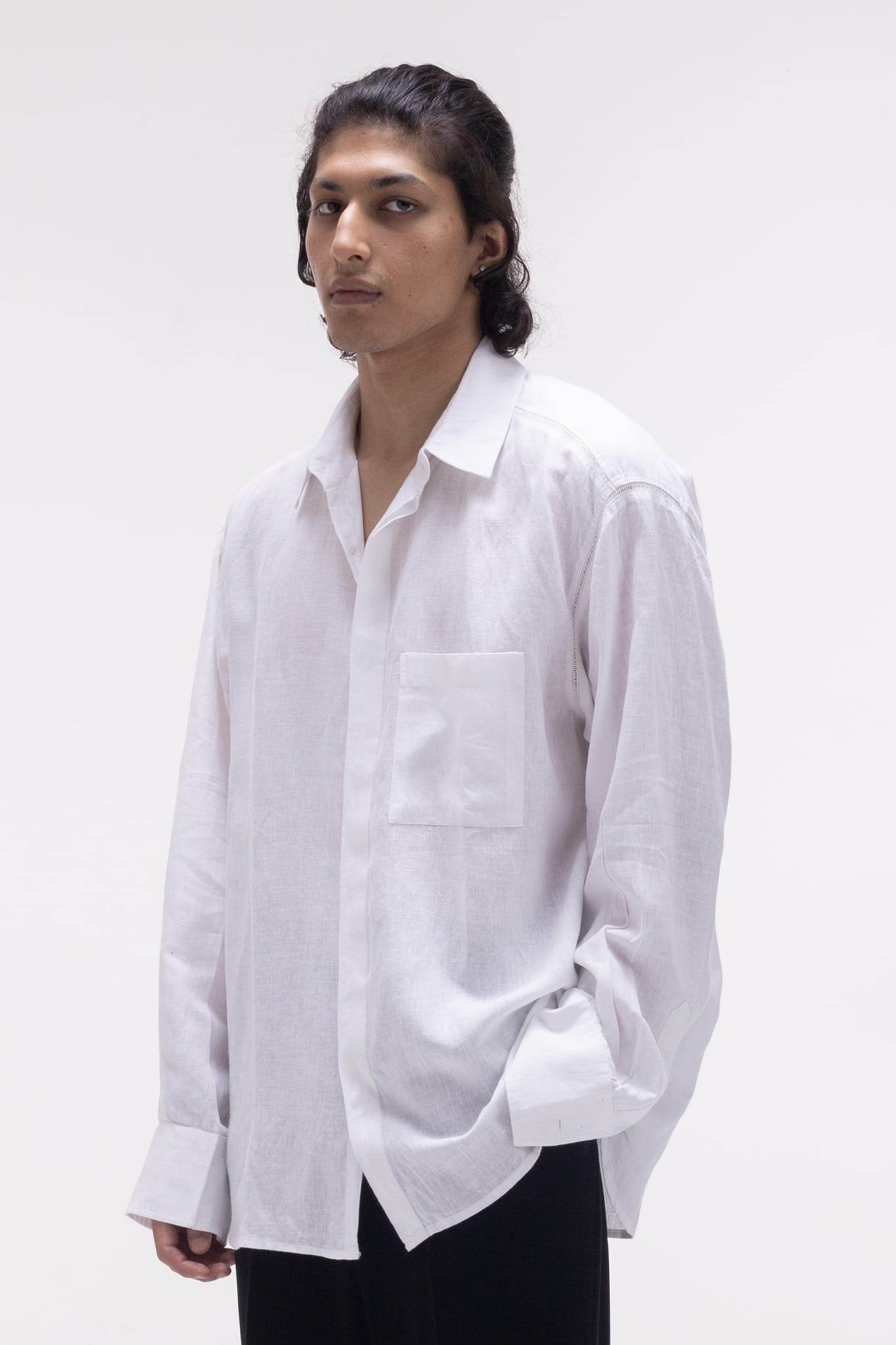 Soirée Linen Shirt - ProjektStreet®