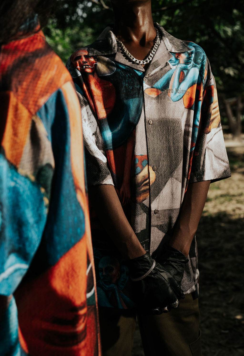 Sameera Sardana x Zero Tolerance Greyscale Cuban Shirt - ProjektStreet®