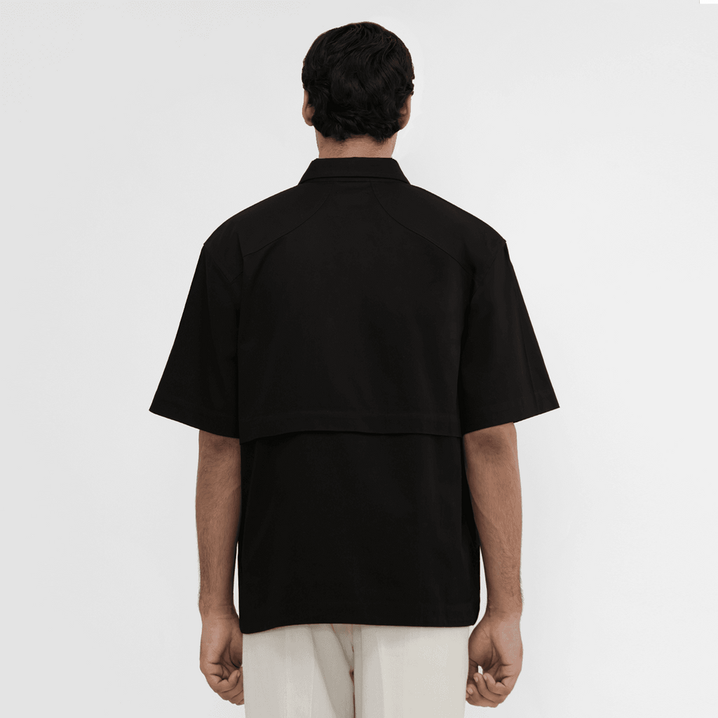 Hydrant Applique Shirt Black - ProjektStreet®