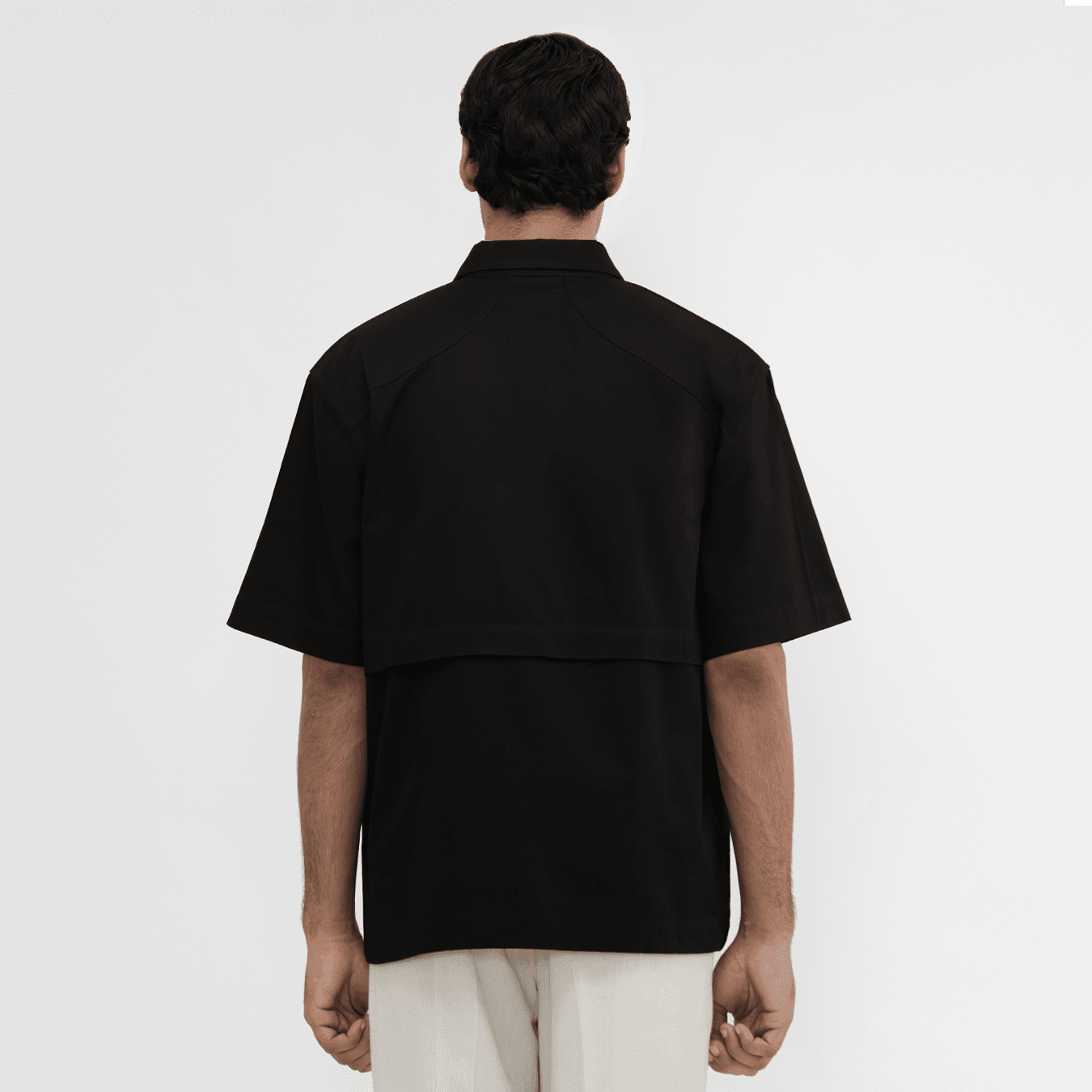 Hydrant Applique Shirt Black - ProjektStreet®