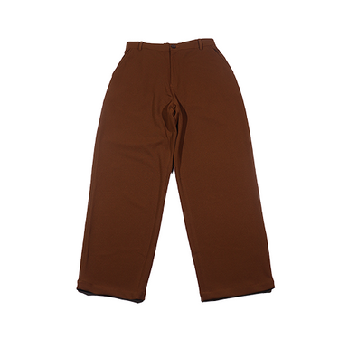 Pantalon marron uni