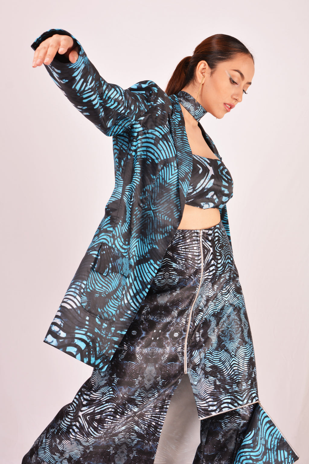Electric Wave Skirt