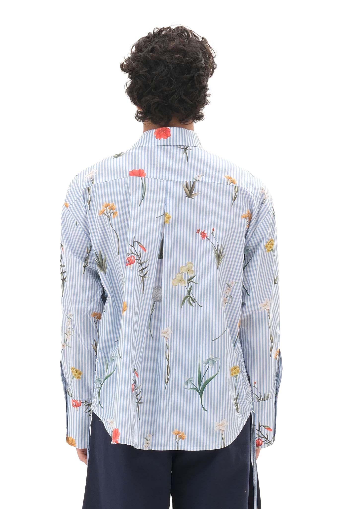 Floral Stripes Shirt