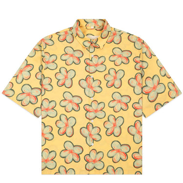 Floral Summer Shirt Yellow