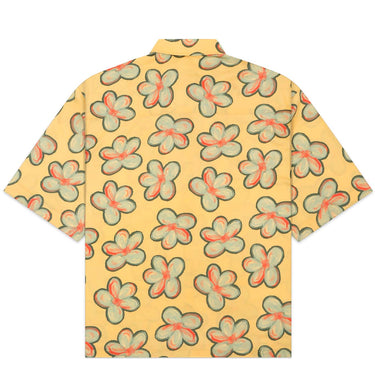 Floral Summer Shirt Yellow