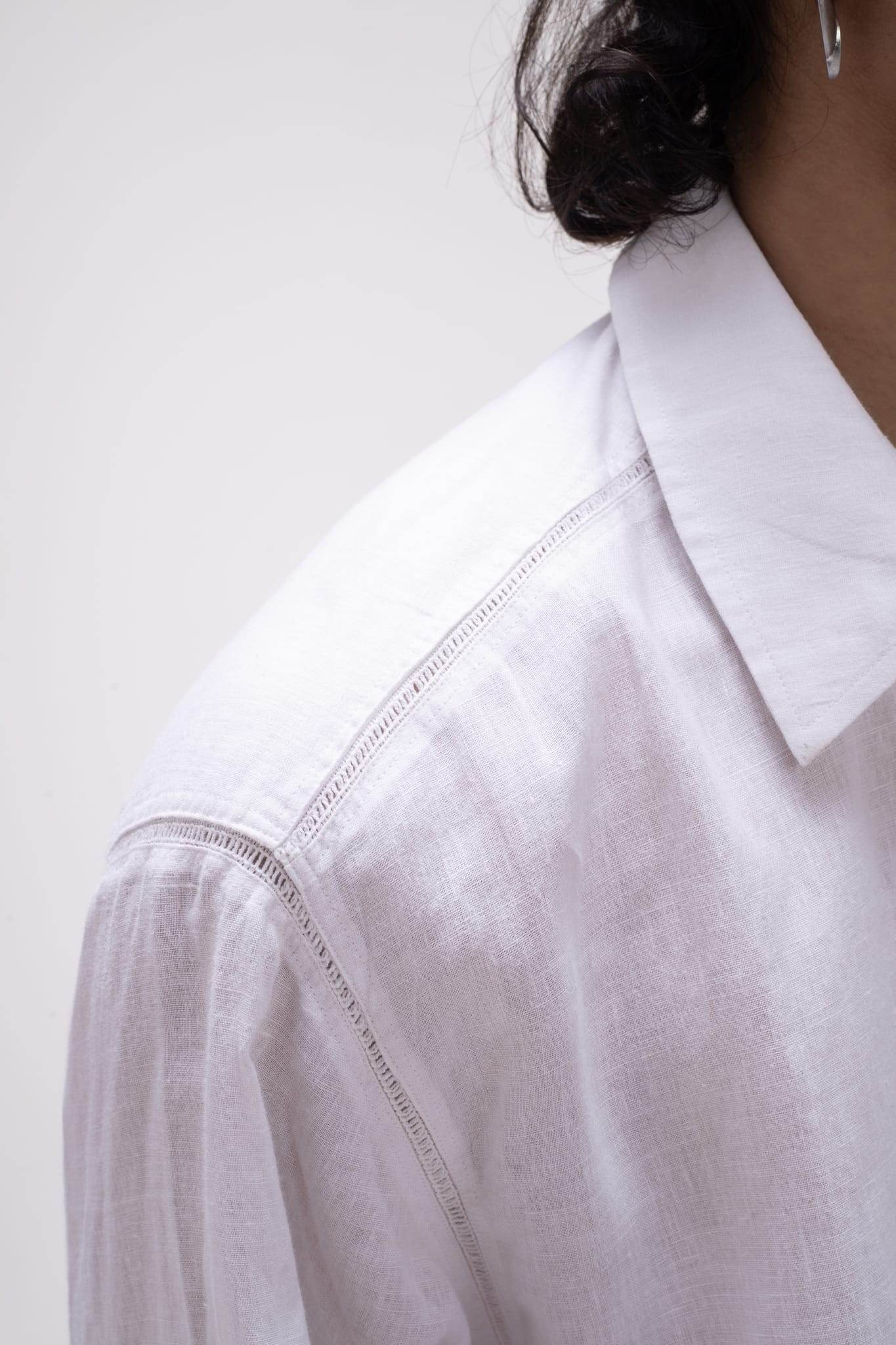 Soirée Linen Shirt - ProjektStreet®