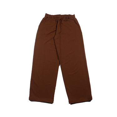 Pantalon marron uni