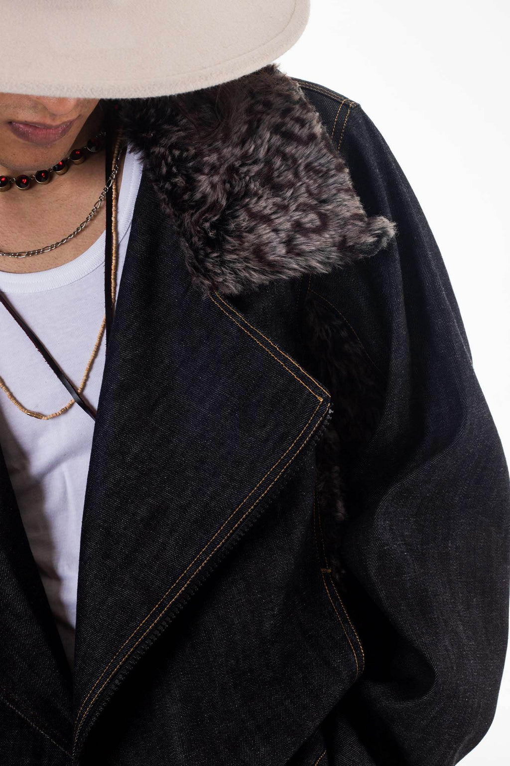 Denim Biker Jacket - ProjektStreet®