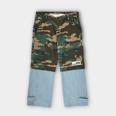 Camo Denim Segment Jeans