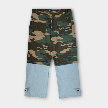 Camo Denim Segment Jeans