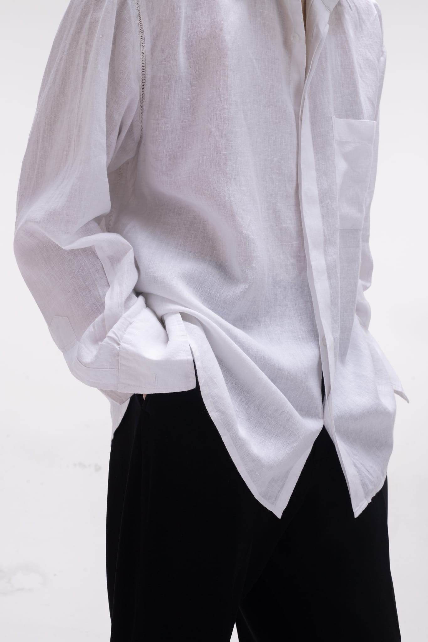 Soirée Linen Shirt - ProjektStreet®
