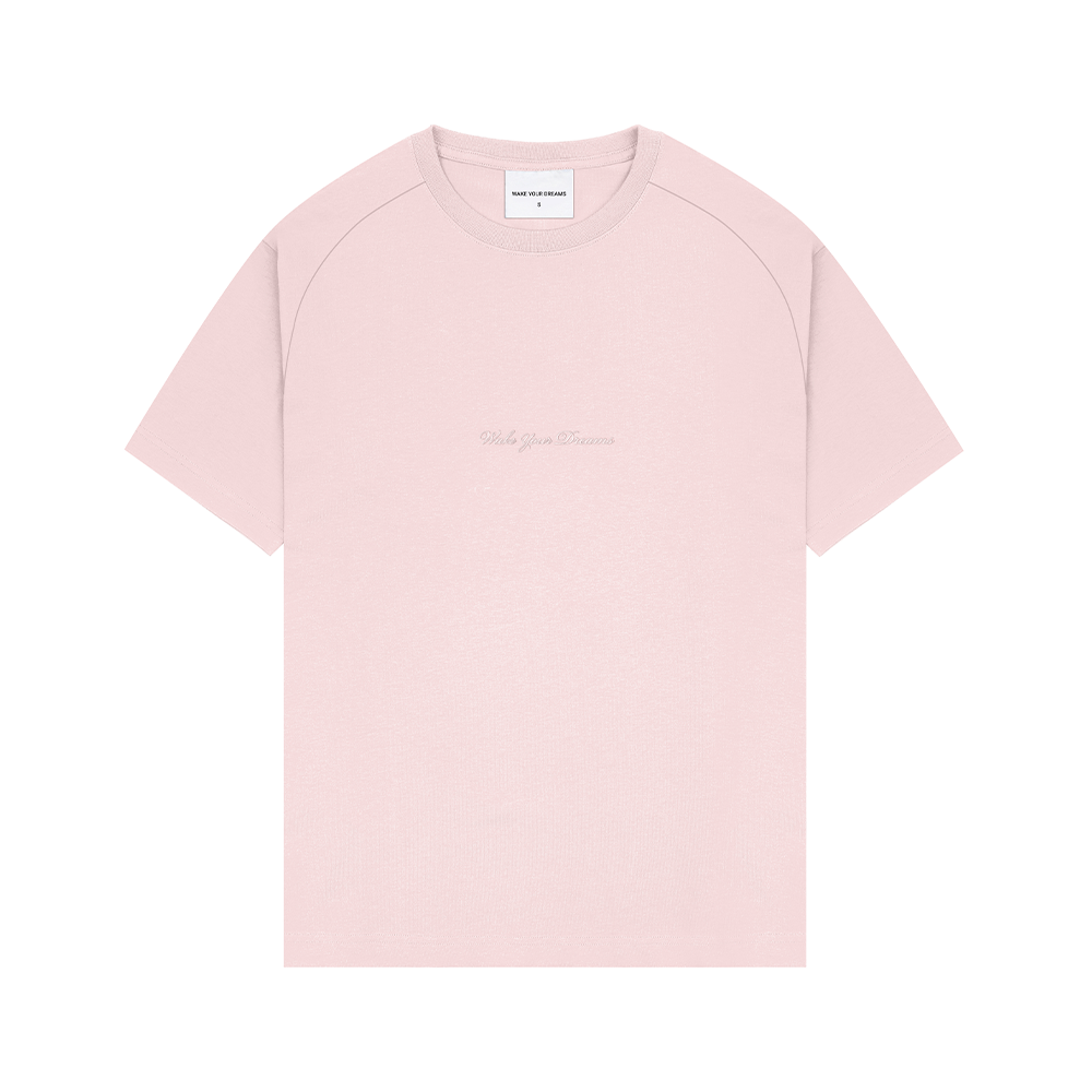 Mock T-shirt - Nude Pink