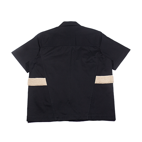 Chemise noire uniforme Applet