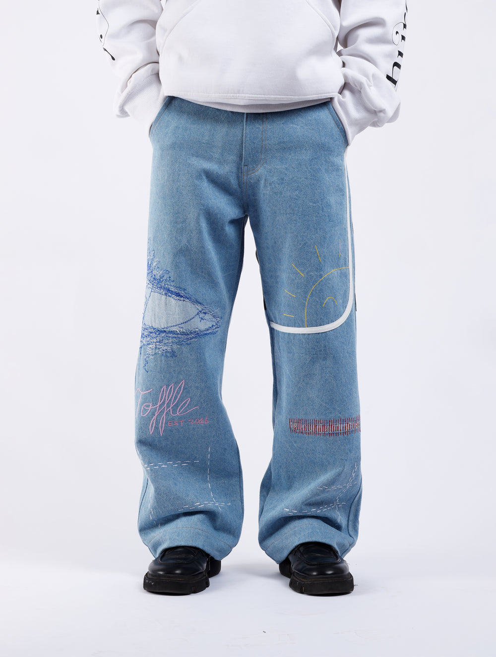 Blue Follow Jeans
