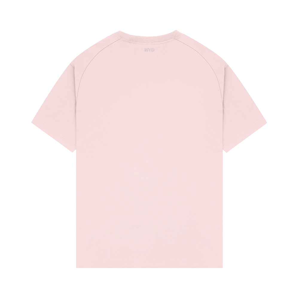 Mock T-shirt - Nude Pink