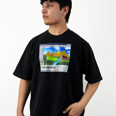 Windows BG Black T-Shirt