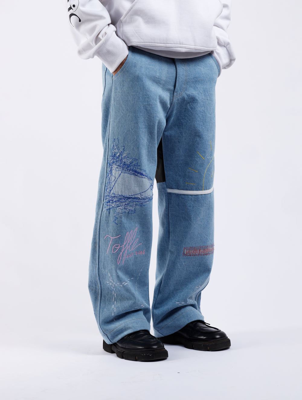 Blue Follow Jeans