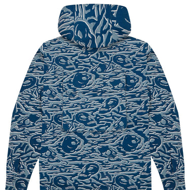 Distorted Camo Anorak Sea