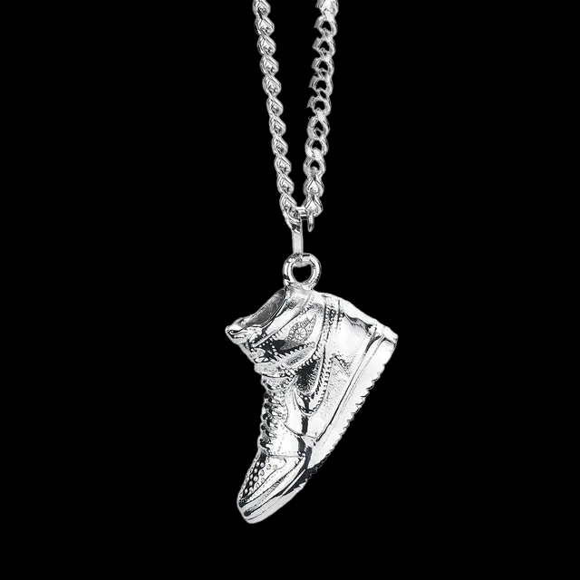 Pendentif 3D en acier inoxydable AJ1