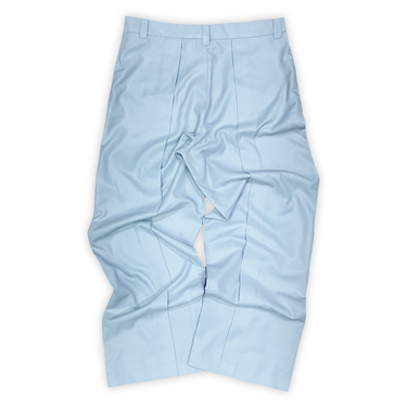 Basic Pleated Pants: Ash Blue