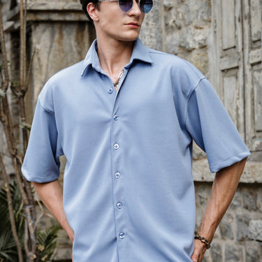 Solid Light Blue Unisex Shirt