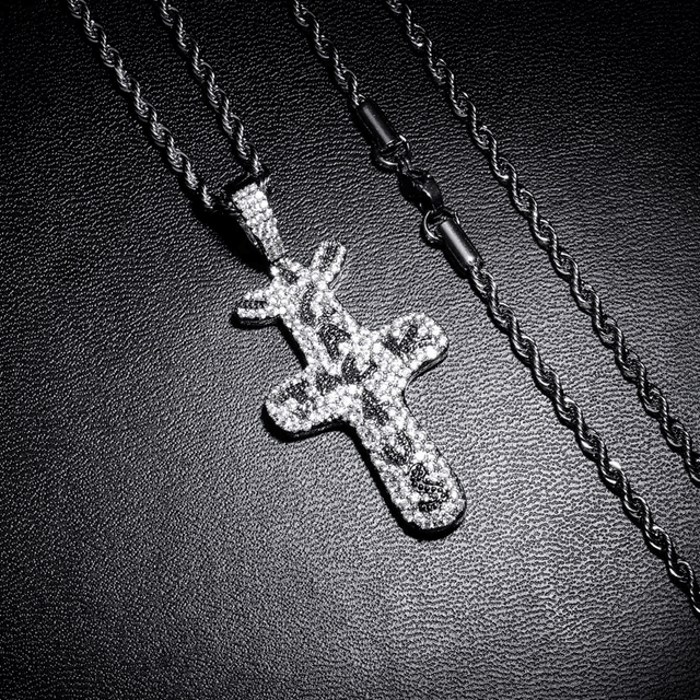 CACTUS JACK ICED OUT SILVER PENDANT - ProjektStreet®