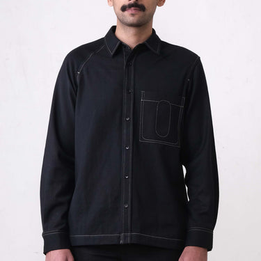 Canopy Denim Full Sleeves Shirt