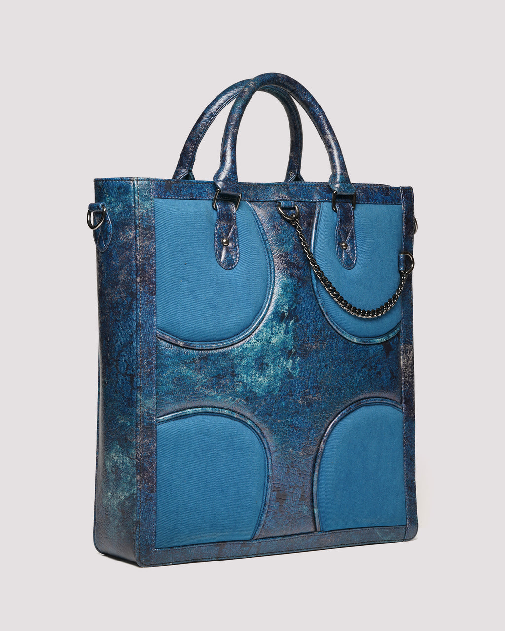 Shopper Tote Men Bag Indigo