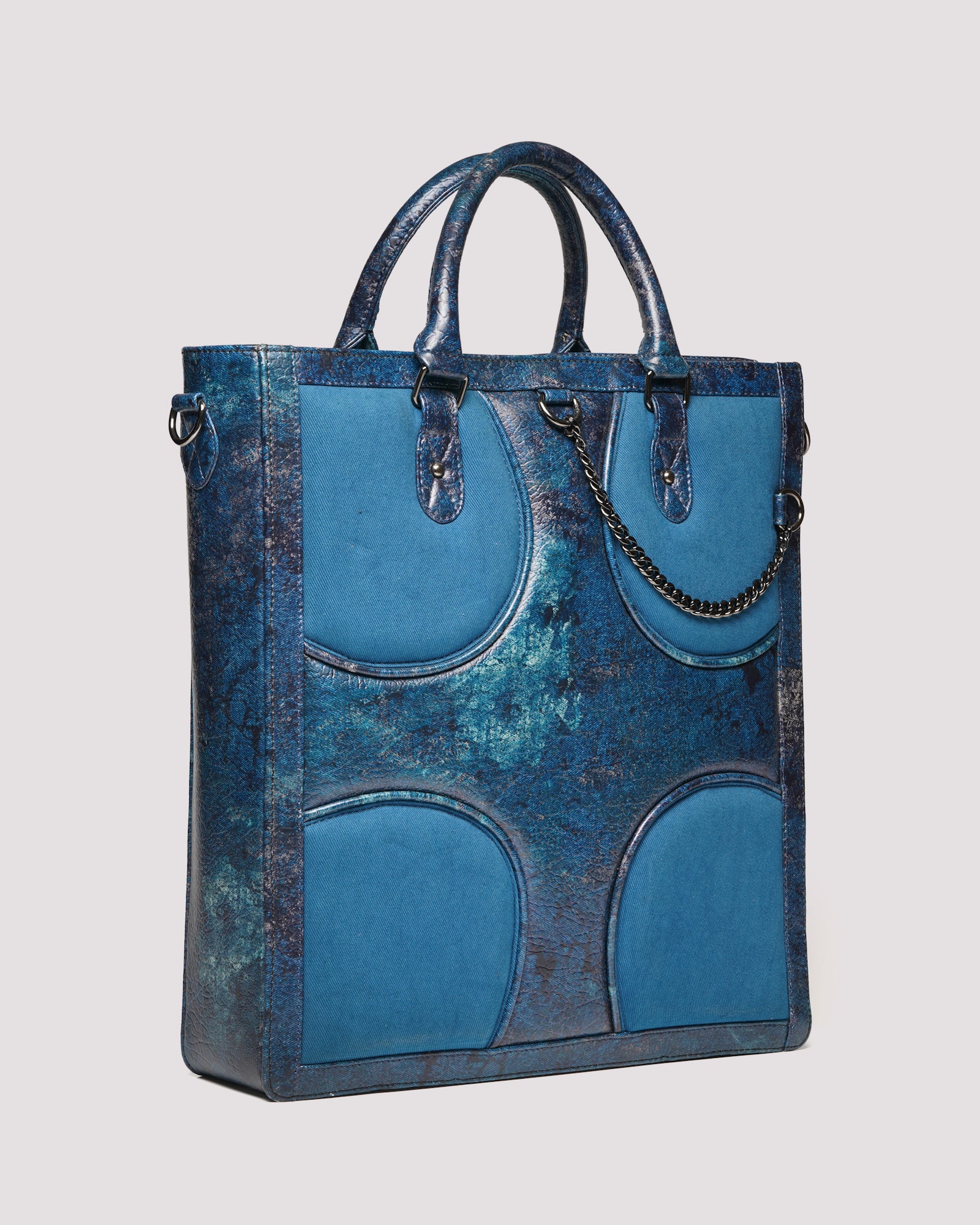 Shopper Tote Men Bag Indigo