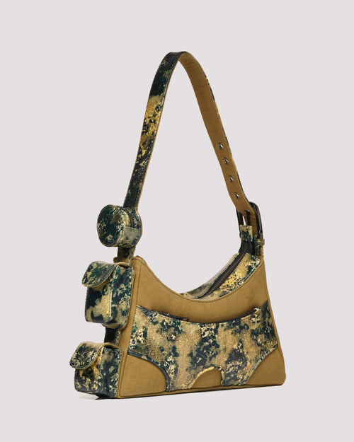 3 Pocket Cargo Bag Olive